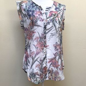 Eden & Olivia floral shirt